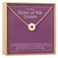 Sister of the Groom Necklace by Dear Ava