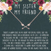 Sisters Double Intersecting Arrows Necklace