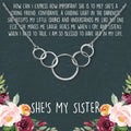 Sisters Five Circles Necklace by Dear Ava