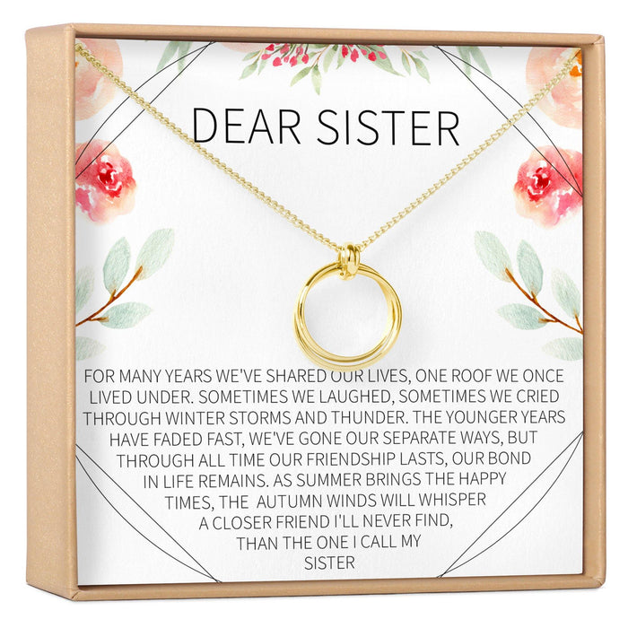 Sisters Necklace by Dear Ava