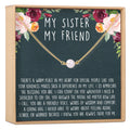Sisters Pearl Necklace by Dear Ava