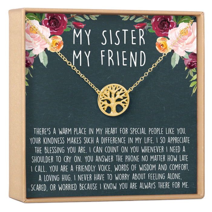 Sisters Tree of Life Necklace by Dear Ava