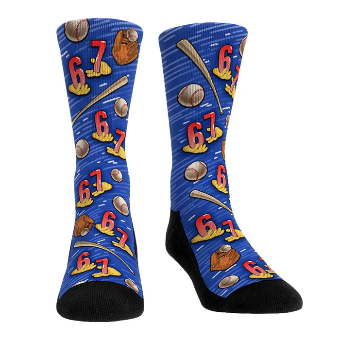 Six Seven - Baseball by Rock 'Em Socks