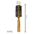 Dural Olive wood round hair brush with boar bristles - 10 rows by Pasteur Pharmacy