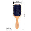 Dural Beech Wood wild boar bristles paddle brush by Pasteur Pharmacy