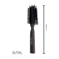 Dural Thermo ash wood half round hair brush with boar bristles - 8 rows by Pasteur Pharmacy