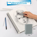 Sketch Drawing Tools Blending Stumps Set Sandpaper Pencil Sharpeners Erasers Bag by DailySale