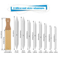 Sketch Drawing Tools Blending Stumps Set Sandpaper Pencil Sharpeners Erasers Bag by DailySale