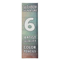 SketchBox Signature Colored Pencil 6 Set by ShopSketchBox