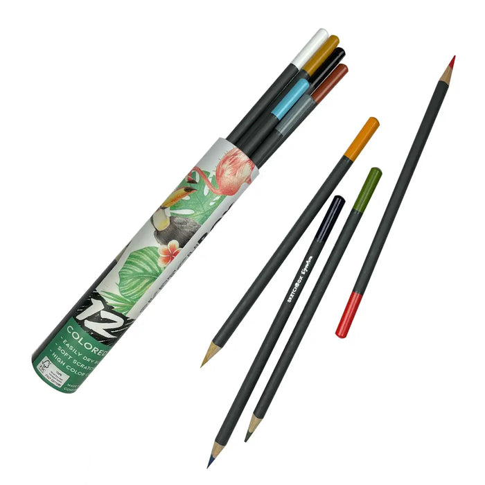 SketchBox Signature Colored Pencil Set of 12 by ShopSketchBox