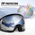 Ski Goggles Double Lens Anti-Fog Winter Windproof by DailySale