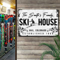 Ski House Sign by Tailored Canvases