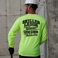 Skilled Labor - Long Sleeve Hi-Vis T-Shirt by Armed American Supply