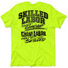 Skilled Labor - Safety Yellow T-Shirt