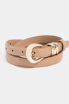 Skinny Fashionable Leather Belt