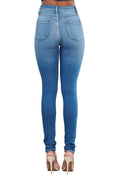 Cozy Vibrant Skinny Jeans {MP1839} by The House of Stylez
