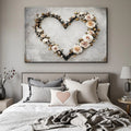 Skull and Flowers Wall Art X by Tailored Canvases