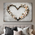 Skull and Flowers Wall Art X by Tailored Canvases