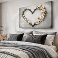 Skull and Flowers Wall Art X by Tailored Canvases
