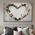 Skull and Flowers Wall Art XI by Tailored Canvases