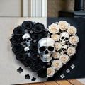 Skull and Flowers Wall Art XIII by Tailored Canvases