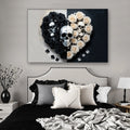 Skull and Flowers Wall Art XIII by Tailored Canvases