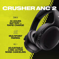 Skullcandy Crusher ANC 2 Over-Ear Noise Cancelling Wireless Headphones (Refurbished) by DailySale