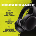 Skullcandy Crusher ANC 2 Over-Ear Noise Cancelling Wireless Headphones with Sensory Bass (Refurbished) by DailySale