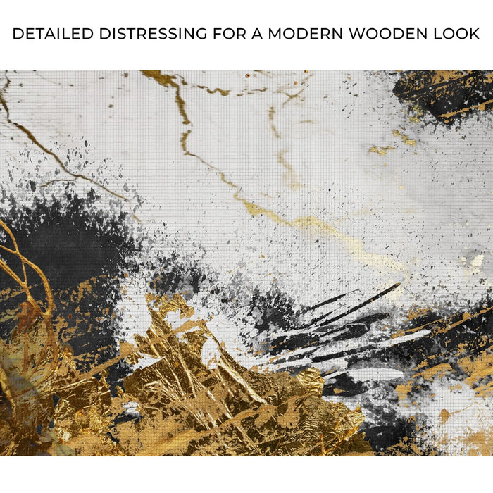 Sky Gold Abstract Painting Canvas Wall Art by Tailored Canvases