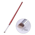 Slanted Brush for Ombré Gel Nail Art by The Nail Hub
