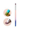 Slanted Brush for Ombré Gel Nail Art