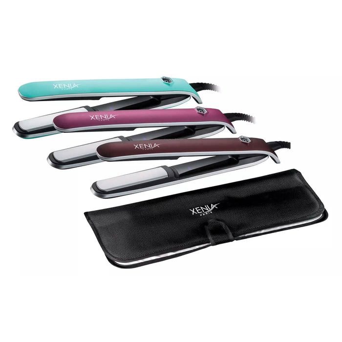 Sleek 1" Professional Ceramic Flat Iron with Protective Heat Station Mat by DailySale