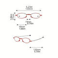 Sleek Folding Reading Glasses with Anti-Blue Light Protection by DailySale