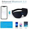 Sleep Headset Bluetooth 5.0 Wireless 3D Eye Mask by DailySale