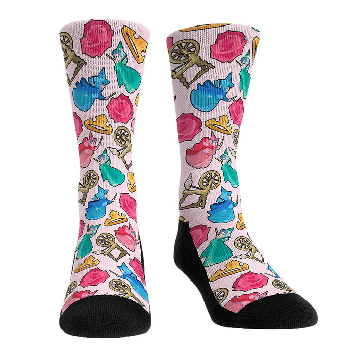 Sleeping Beauty - Icons All-Over by Rock 'Em Socks