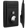 Slim Genuine Leather Wallet Case - Apple AirTag by Zerodamage Sahara Case LLC