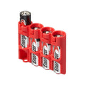 Slim Line AA 4 Pack (Red) by Storacell