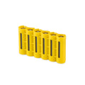 Slim Line AA 6 Pack (Yellow) by Storacell