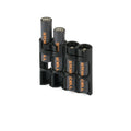 Slim Line AAA 4 Pack (Tuxedo Black) by Storacell