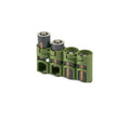 Slim Line CR123 (Military Green) by Storacell