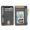 Slim Minimalist Front Pocket RFID Blocking Leather Wallets for Men Women by DailySale
