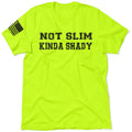 Slim Shady - Safety Yellow T-Shirt by Armed American Supply