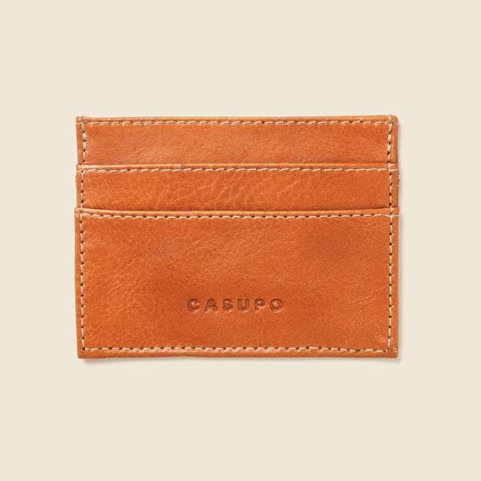 Slim Card Holder Wallet with RFID Protection - Natural by CASUPO