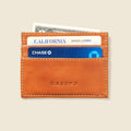 Slim Card Holder Wallet with RFID Protection - Natural by CASUPO