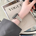 Stainless Steel Strap For Apple Watch Band Series 11/10/9/8/7/6/5/4/ SE / Ultra 1/2/3 by Arleathercraft