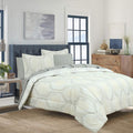 Sloane Street Hexagon Strié Stripe Reversible Bed in a Bag by DailySale