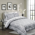 Sloane Street Ogee Bed in a Bag with Solid Reverse Comforter by DailySale