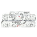 Sloane Street Paris Rose Eiffel Tower Reversible Bed in a Bag by DailySale