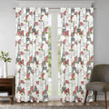 2-Piece Set: Sloane Street Paris Rose Eiffel Tower Window Curtain Panel Pair by DailySale