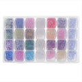 Small 28 Grids Diamond Box Clear Plastic Jewelry Craft Storage Container by DailySale